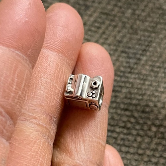 Retired Pandora Snap Shots Camera Charm for bracelet necklace sterling silver - Picture 7 of 9